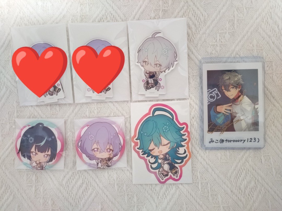 torooory123's tweet photo. 【交換】あんスタ アニカフェ

譲)カンナ、エス、ユメ、ライカ

求)アクスタ:桃李、前弾イースター司
　缶バッジ:レオ、凛月
　ステッカー:宙

☆23日(日)名古屋手渡し優先
☆郵送可

お気軽にお声掛け下さい！ https://t.co/jdPxRqIFIO