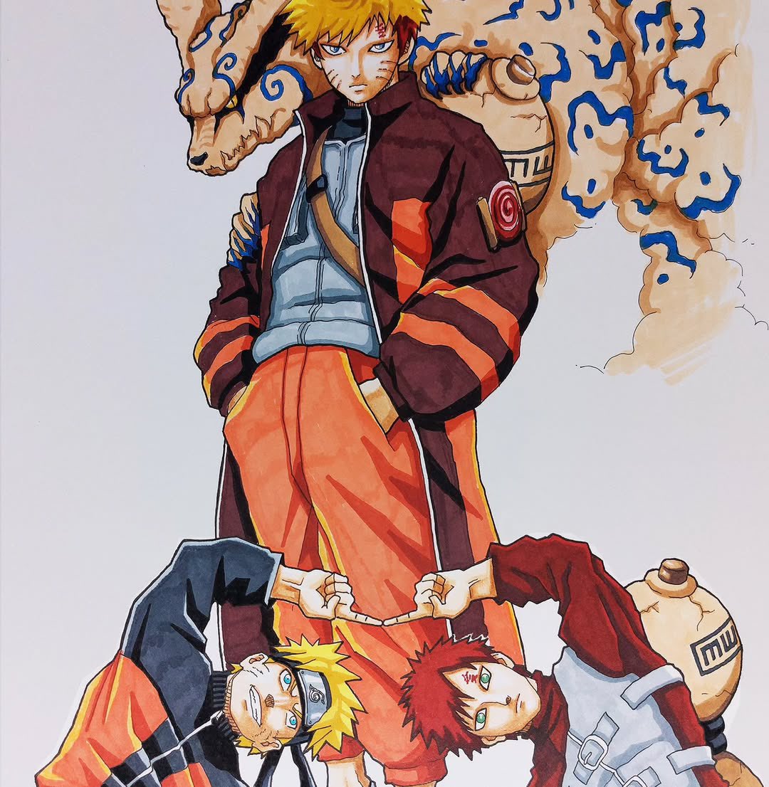 Deelaw_17's tweet photo. Naruto + Gaara = ??? https://t.co/B9C00kw83W