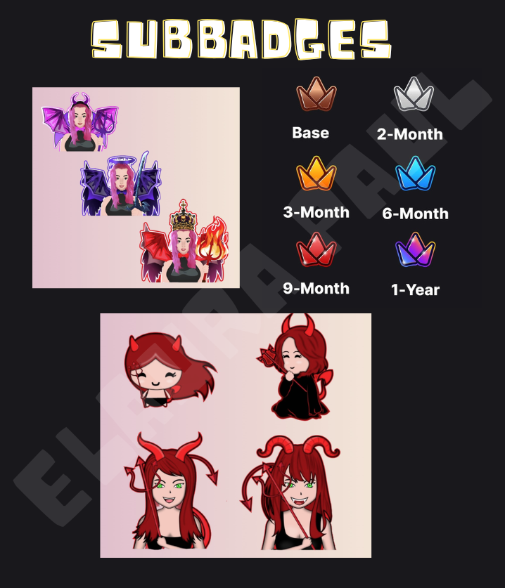 Elaurapaulu0's tweet photo. Your Twitch sub badges shouldn’t look basic. 
Make every sub feel like a LEVEL UP.
Custom sub badges designed to match your brand &amp; make your community stand out.

DM me to get yours. 

#Twitch #Streamer https://t.co/rZIlGvFao7