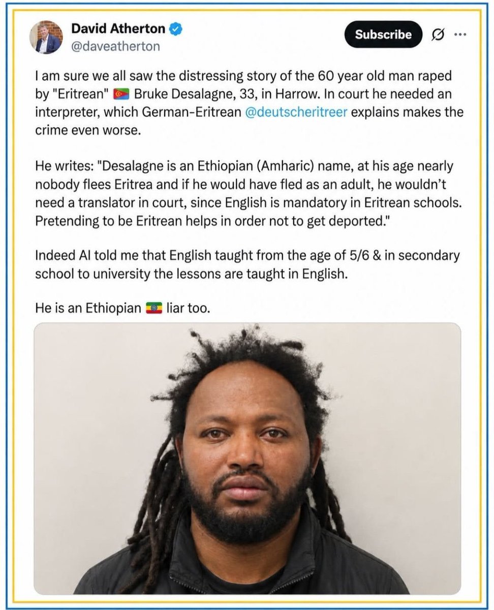 berhanetesfaz1's tweet photo. #Eritreans being harassed &amp; our country's reputation is being ruined by Ethiopians who have committed identity fraud; obtained residence permits in the West by posing as Eritreans. Western nations should send them all back to Ethiopia, identity fraud is crime in international law https://t.co/nWOIzVj9OU