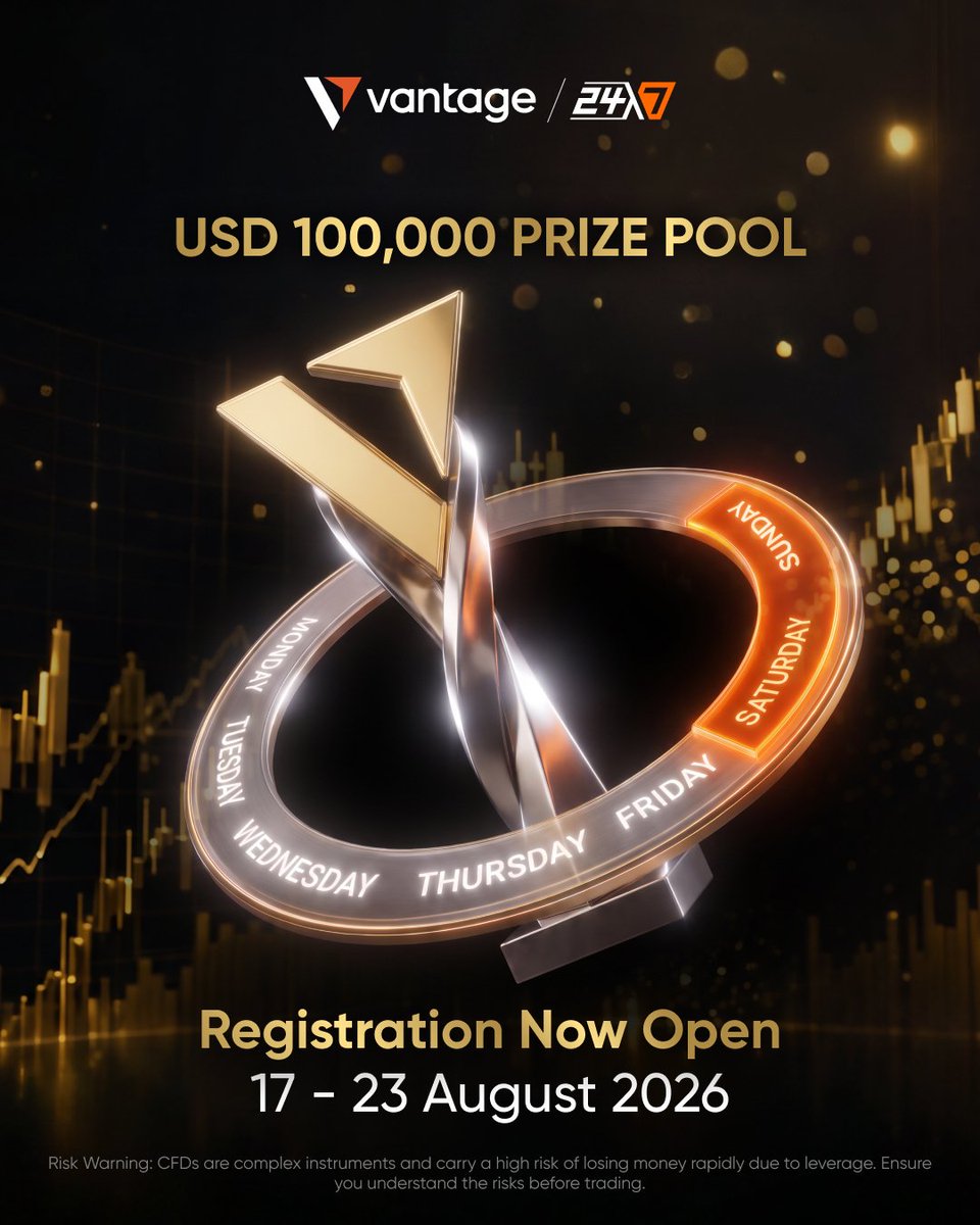 MooNah7425's tweet photo. I only need one good weekend to become completely unbearable.
Surya Trading Tips, HCNFXACADEMY, 凉兮 and TraderNick are competing live in Vantage’s XAUUSD247 Championship, and I’m entering the same leaderboard.

If I finish above all four, please allow me at least six months of bragging rights.
22–23 August | USD 100K prize pool
https://t.co/KzUg1LAVrV

#XAUUSD247 #GoldTrading #VantageMarkets #TradeGold #WeekendTrading #GoldCFDs #vantage247 #24HourGold