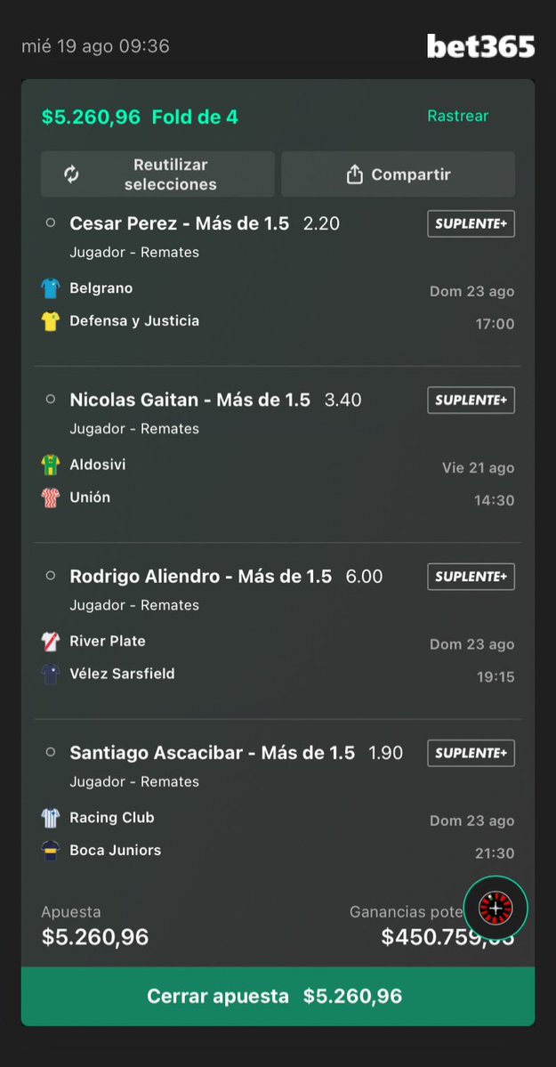 chombitaxeneize's tweet photo. BOMBA DEL FIN DE SEMANA! 🔥

x85

nada mas que decir, locura el valor de las cuotas. todos vienen cumpliendo la linea de 2 remates por partido, nada deberia de fallar https://t.co/8acXyHGkSK