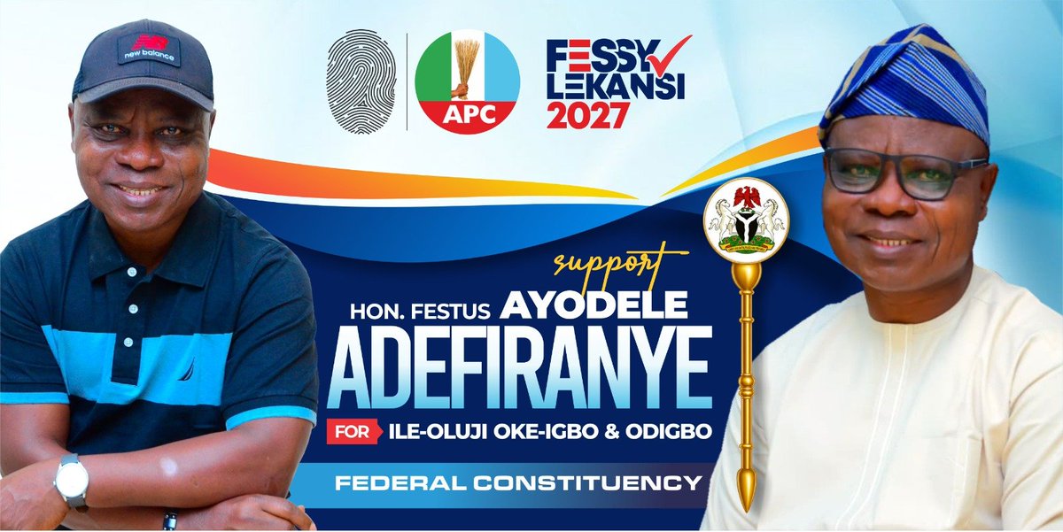 faadefiranye's tweet photo. The Journey Begins Today!

Today marks the beginning of a new chapter in our collective journey. As the political campaign officially begins, I humbly present myself to the people with a renewed sense of responsibility, commitment and determination to serve.

This campaign is not just about an election; it is about the future we desire and the work we must do together to build a stronger, more prosperous and united constituency.

I am deeply grateful to our people for their continued trust, support and encouragement. I will continue to engage with you, listen to your concerns and present a vision anchored on quality representation, meaningful development, empowerment and service to the people.

As we embark on this journey, I call on our supporters, leaders, youths, women and all well-meaning members of our constituency to join hands with us. Let us conduct our campaign with respect, decency and a clear understanding that, beyond politics, we are one people with a shared future.

The campaign begins today. The work begins now. Together, we can make a difference.

Adefiranye — For the People, For Progress, For a Better Future.