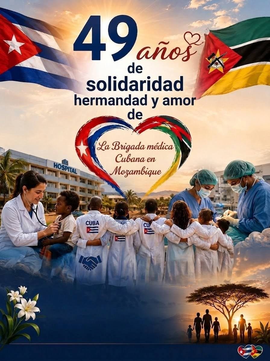 BMCMzZimpeto's tweet photo. Cooperación que salva vidas! 🇨🇺❤️🇲🇿 Formando especialistas en Cuidados Intensivos en 🇲🇿
Gracias al compromiso de la enfermería cubana y a la Lic. Eglis Quiala, se combinan práctica y academia. Cada especialista graduado es una nueva esperanza para el sistema de salud mozambicano. https://t.co/bpsy5dHwcD