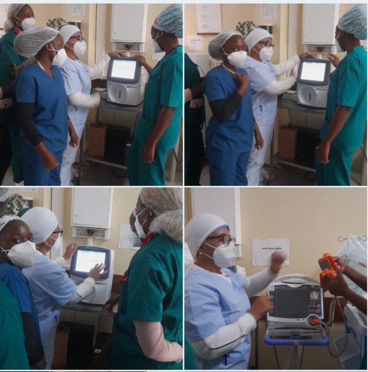 BMCMzZimpeto's tweet photo. Cooperación que salva vidas! 🇨🇺❤️🇲🇿 Formando especialistas en Cuidados Intensivos en 🇲🇿
Gracias al compromiso de la enfermería cubana y a la Lic. Eglis Quiala, se combinan práctica y academia. Cada especialista graduado es una nueva esperanza para el sistema de salud mozambicano. https://t.co/bpsy5dHwcD