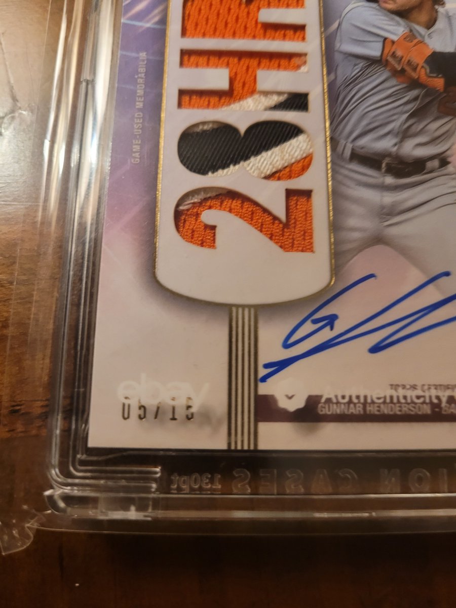 vis_blues's tweet photo. @ILOVECOLLECTING Gunnar Henderson topps luminaries/15 $100 https://t.co/u3MDjkubWh