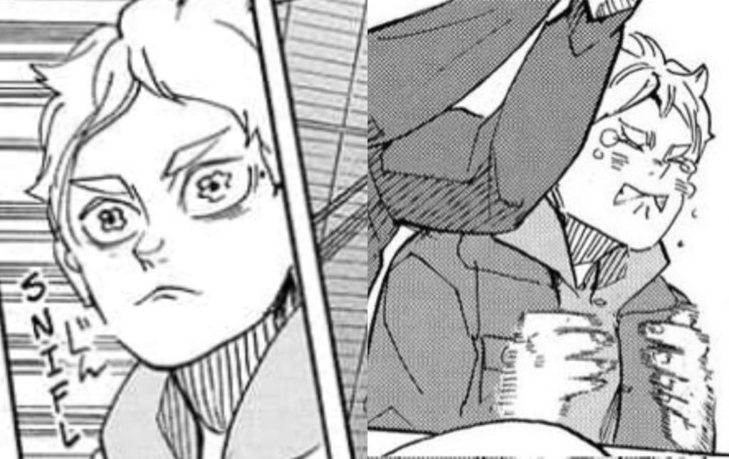 oikawa1001's tweet photo. sugawara is literally me every time there’s a new haikyuu update… I love haikyuu so much https://t.co/RAD0iumKiw