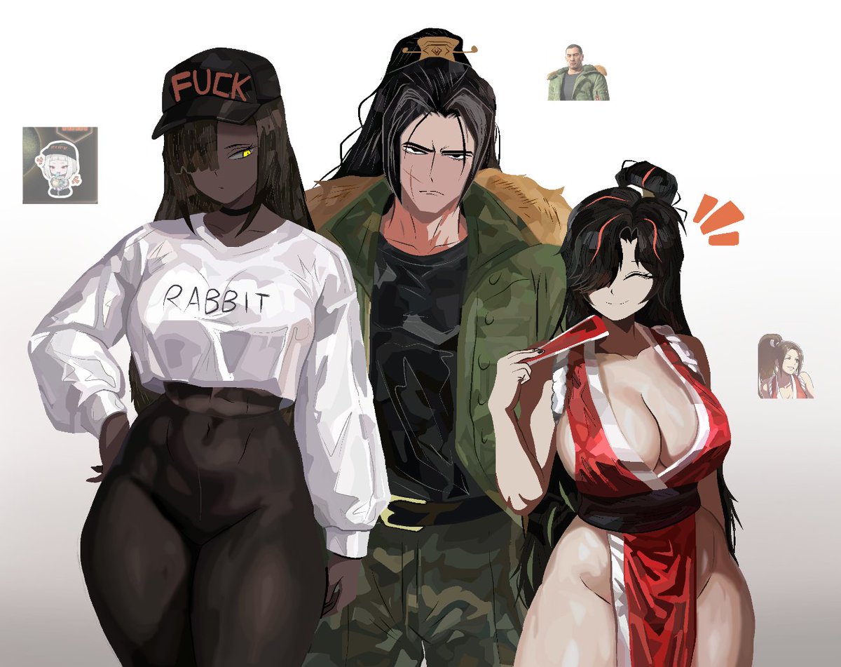 Paulcamadonnas's tweet photo. Zilu, Zigong and Jia Qiu with random outfits
#Limbus_company #project_moon https://t.co/9tKyOhsIBU