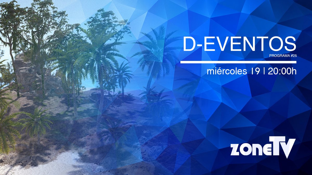 zonetvES's tweet photo. Hoy es miércoles de... D-EVENTOS!!

Programa #25 - Damos un repaso a todos los eventos que se vienen... que tenemos muuuucho de lo que hablar!

Nos vemos a las 20:00h en Twitch &amp; Kick! https://t.co/2wF8gcGseQ