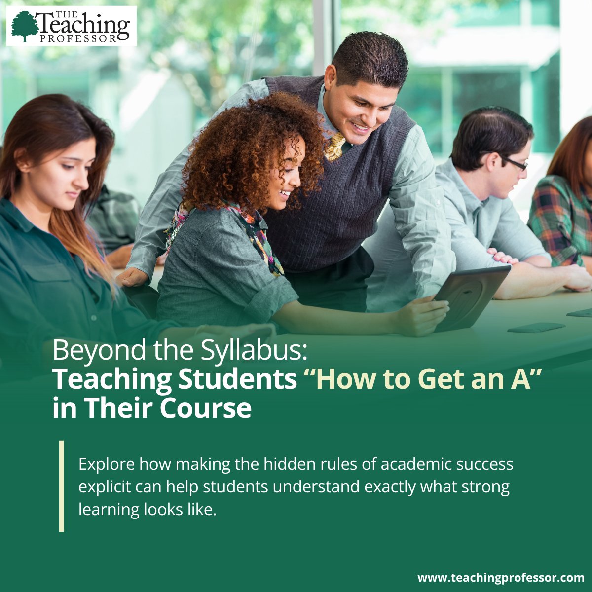 teachprof's tweet photo. A syllabus tells students what a course requires. But does it tell them how to succeed?
A simple guide like “How Do I Get an A?” can make expectations clearer, from reading habits to participation and preparation.
Read the full blog:
https://t.co/ndjCfMAcKU
#TeachingProfessor https://t.co/Y4eANHMwxX