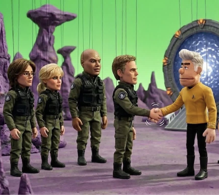 m_rosenbloom28's tweet photo. Crossover? #SaveStargate https://t.co/jcZ3EpLBML