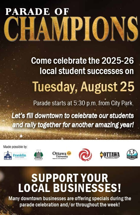 Ottawa290's tweet photo. Parade of Champions - Tuesday, August 25 https://t.co/AZWtMAacCr