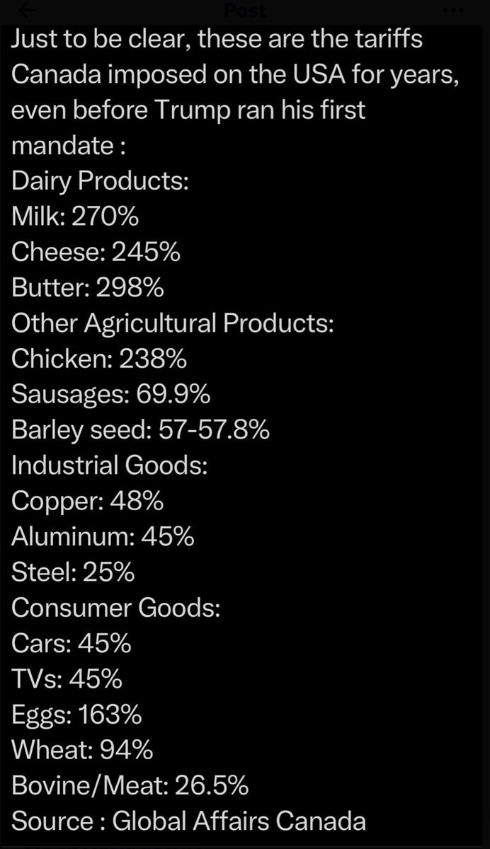 Jknixllc1's tweet photo. @Bratt_world Canadians are mad about 50% https://t.co/Z2Xm13gzfc