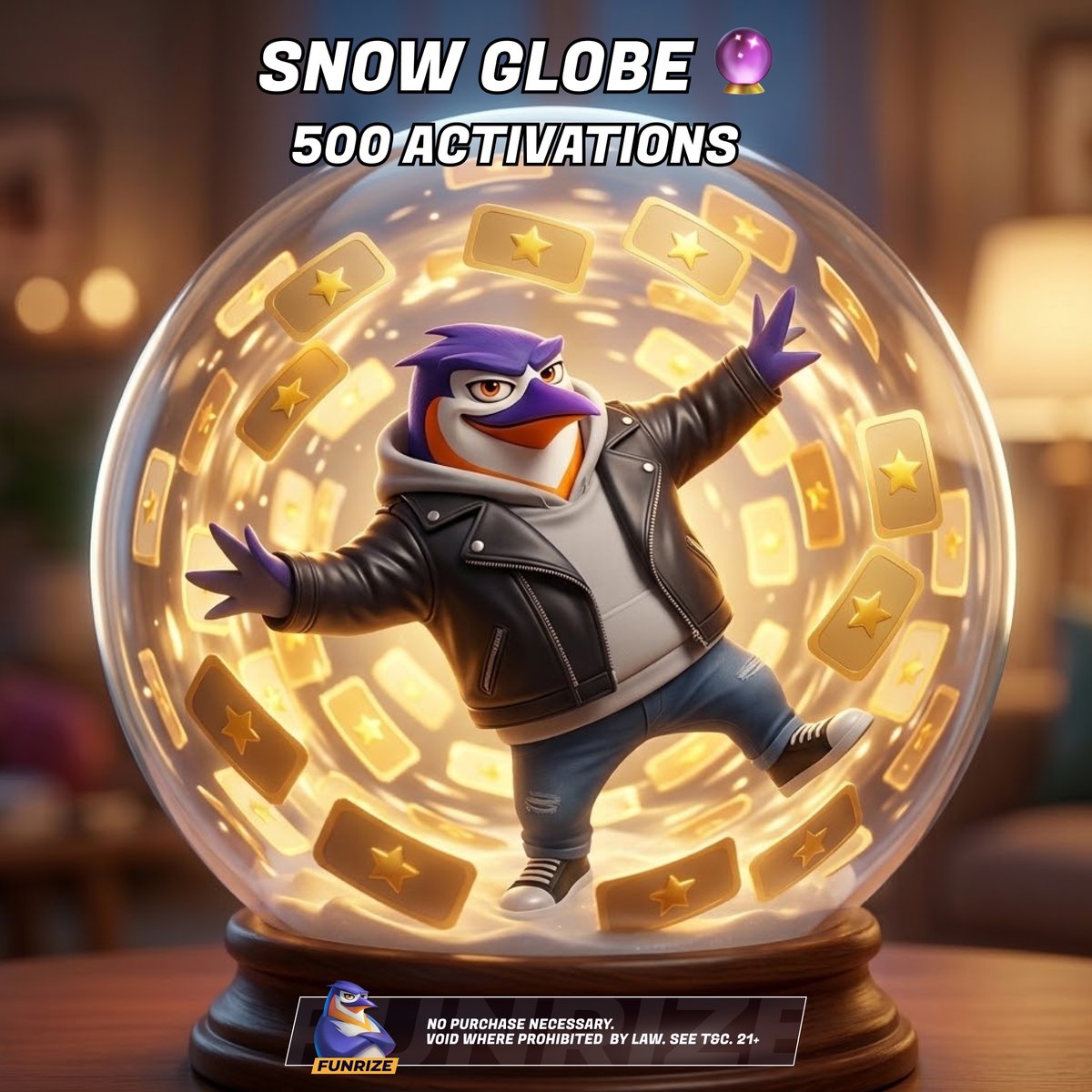 funrizesocial's tweet photo. ๐ฎ One shake and the whole thing changes.
Here is promo code:
SEPFRH8W
500 activations.
1๏ธโฃ Like & RT
2๏ธโฃ Reply 'GLOBE' to charge your luck โก
#Funrize
https://t.co/tbM1IMgEZ1 https://t.co/p5umUtA8Xa