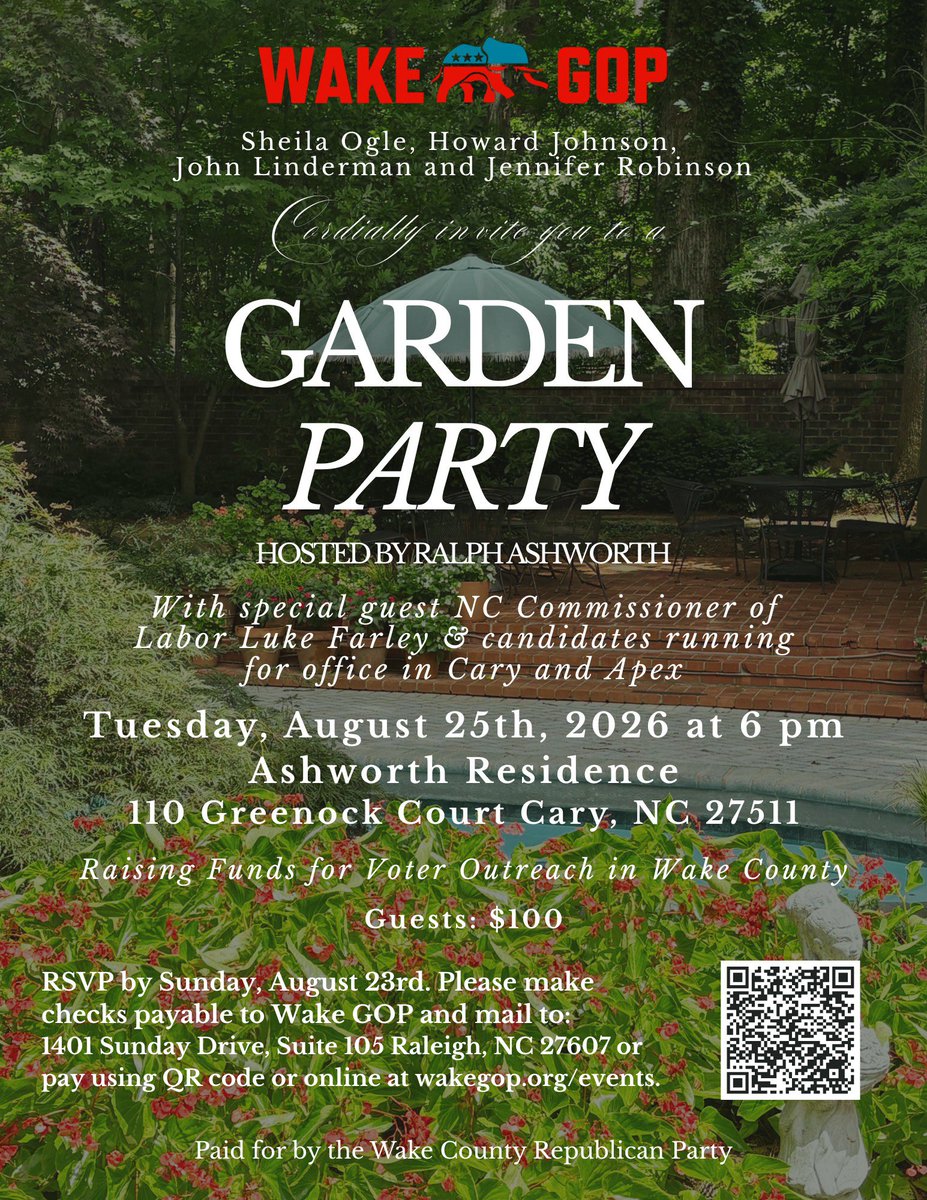 westernwakerep's tweet photo. Beautiful yard with a pool, and Luke Farley is Keynote! https://t.co/lVehw91e3p
