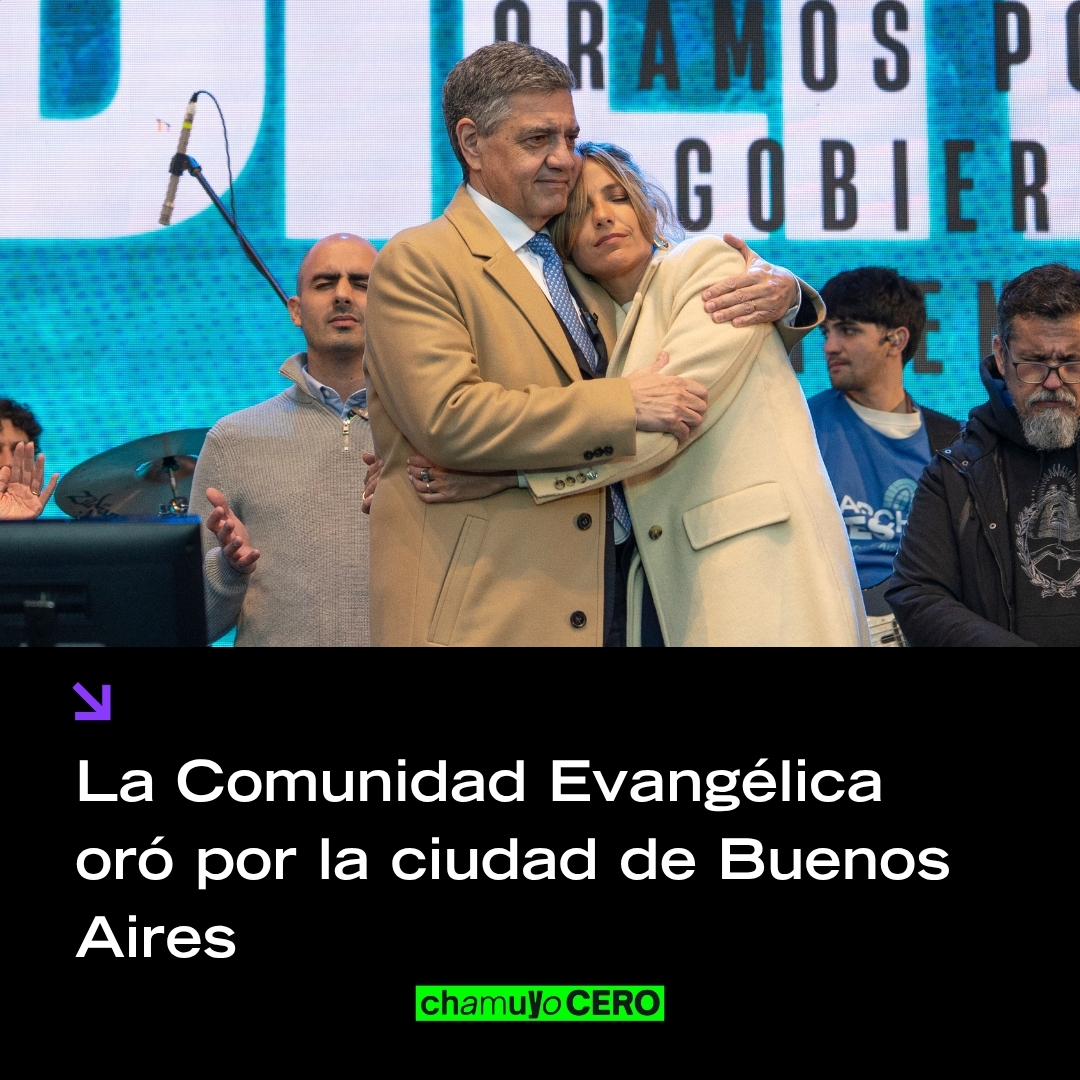 chamuyocero's tweet photo. MARCHO POR JESÚS LLEGÓ A BUENOS AIRES CON SU MENSAJE DE FE Y ESPERANZA

Decenas de miles de fieles evangélicos caminaron hasta el Congreso en la primera edición porteña de la marcha desde 2017: banderas, música y oración en pleno centro de la ciudad.

También estuvo presente Jorge Macri, que llegó junto a su esposa, María Belén Ludueña y fue invitado a subir al escenario por Gabriel Mraida, Ministro de Desarrollo Humano porteño y pastor evangélico. Macri agradeció las oraciones de la comunidad que los acompañaron en el camino para convertirse en padres. 

La jornada puso el foco en un trabajo que las iglesias evangélicas sostienen todo el año, lejos de las cámaras: centros de rehabilitación, hogares, comedores y merenderos, y acompañamiento en cárceles a quienes atraviesan momentos de vulnerabilidad.