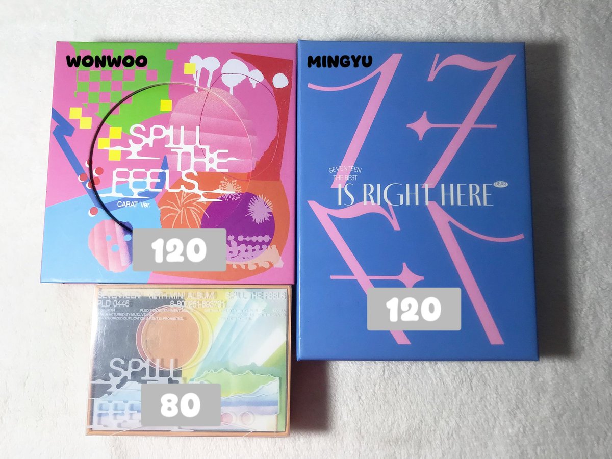 goyangi_jayda's tweet photo. ⋆. 𐙚˚࿔ ปล่อยอัลบั้มเปล่า พร้อมส่ง 𝜗𝜚˚⋆ 

❤︎ ราคาตามภาพ (เหมาหมดส่งฟรี)

❤︎ บั้ม JXW ได้allวอนอู

❤︎ ค่าส่ง45฿ (รับบั้มที่2 +10)

สนใจสอบถามดูพต. dm ได้เลยงับ
#ตลาดนัดseventeen #ตลาดนัดสวนแครอท https://t.co/qAnHnzoxwd