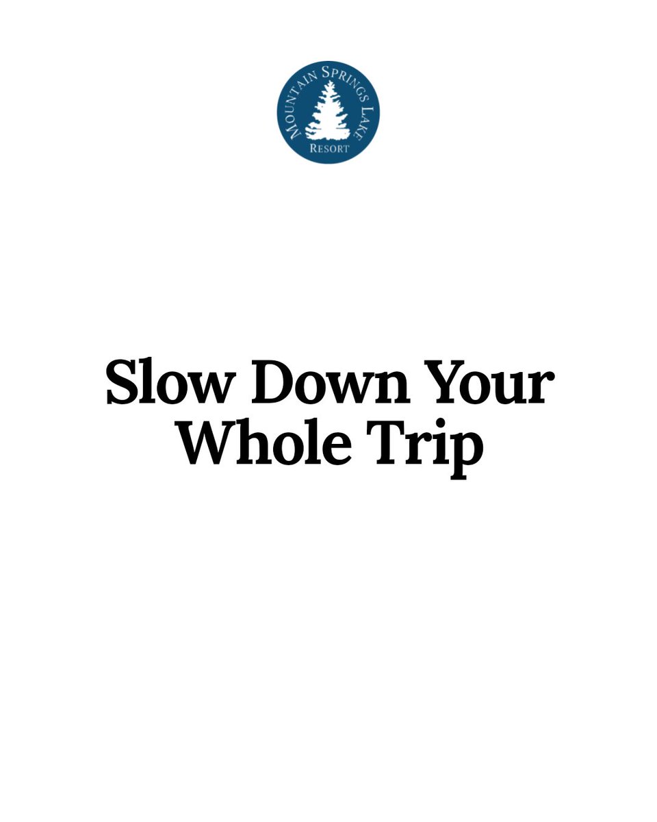 MslResort's tweet photo. Building a trip around rest, nature, and easy outdoor time is simpler than most people think.

Pick one calm base.
Choose a lake, a trail, or a porch.
Leave room for slow mornings and early nights.

That’s the whole trip.

https://t.co/5DRo2KPdzp https://t.co/y0IvUxagAm