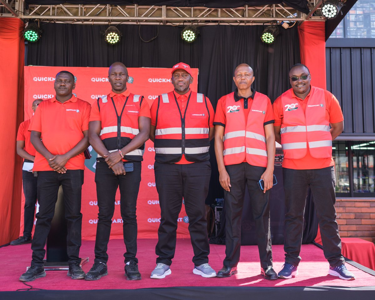 QuickmartKenya's tweet photo. Huge shout-out to our Management Team for leading the successful launch of Quickmart’s 72nd store in Thika Makongeni! Your hard work, flawless execution, and leadership behind the scenes made it all happen. 72 stores and counting!
#ThikaMakongeni
#Quickmart72
#ShereheBomba
#20YearsTogether
#BeiNafuu
#FreshAndEasy