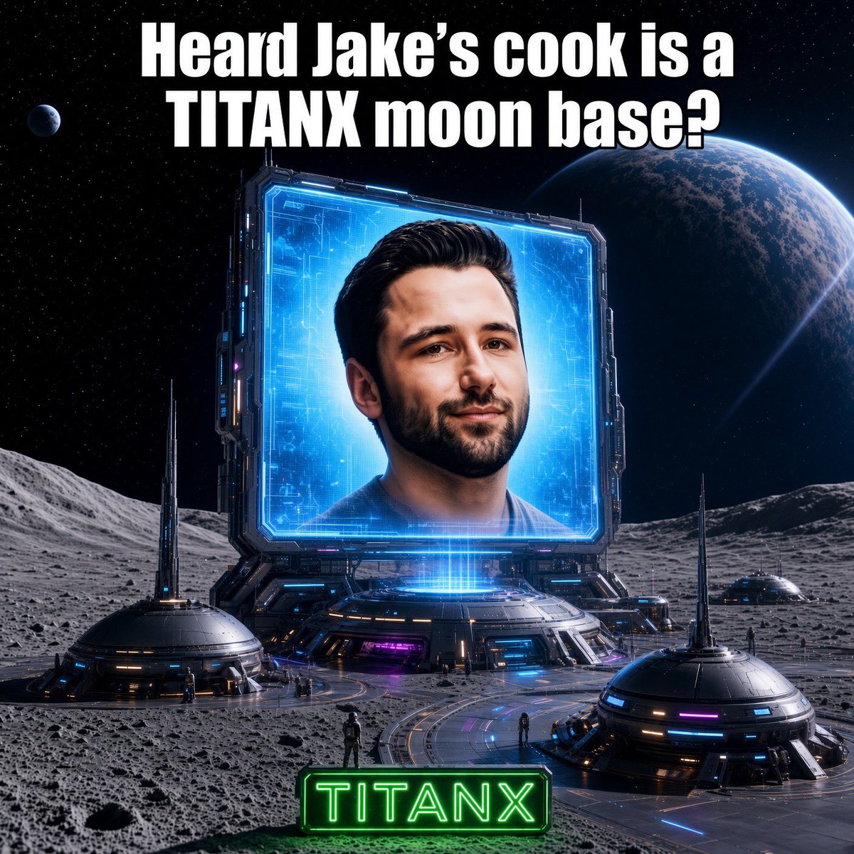 motm_base's tweet photo. @GordonGekko $motm heard Jake is cooking up a $TITANX moon base 🌝 @inkayknows is this true❓

0x931d0748317a7d500bb29ae4f6c0d1619116d99d https://t.co/9VfcouZVWr