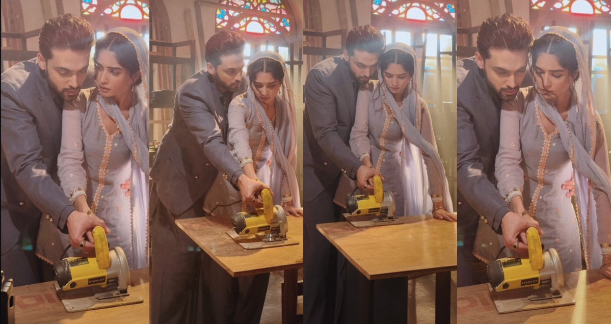 chupkarowww's tweet photo. the hand placement 😫🥵 idk how to explain it but this was actually so of him. 

|| #seherhonekohai  #maher || https://t.co/XwovdslMzy