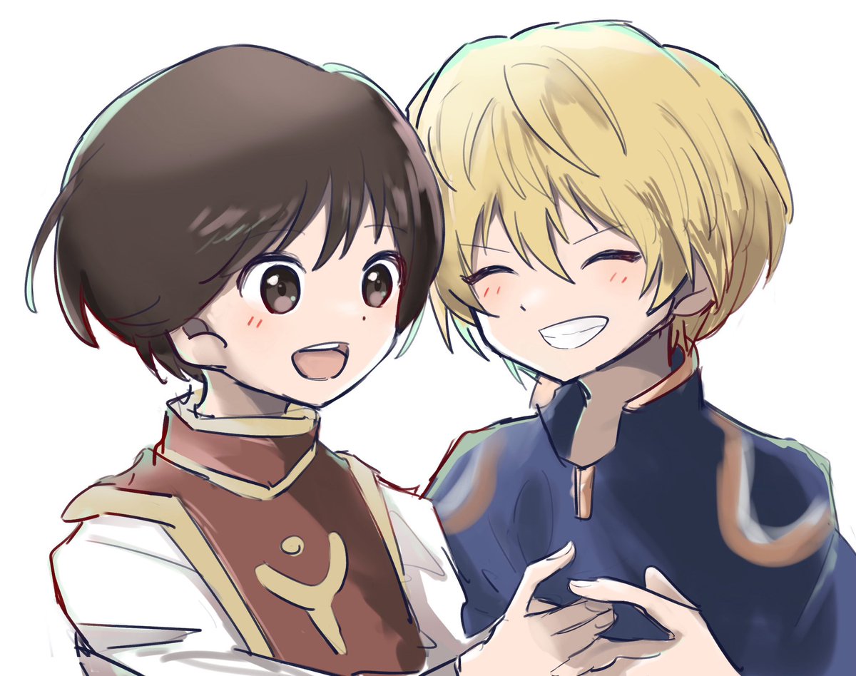 planet_wa's tweet photo. #ハンターハンター好きさんと繋がりたい
#ハンターハンター絵描きさんと繋がりたい

クルタの親友コンビとメイン4人組が特にすきです💕のんびり描いてます〜
ご反応いただけましたら、気になったかた無言フォローにてお迎えします！よろしくお願いします！ https://t.co/gDhMls5jDj