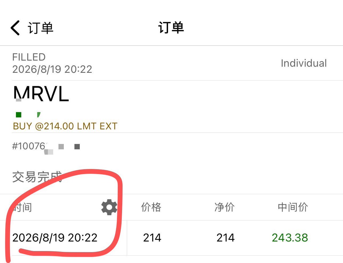 0xCryptoTracy's tweet photo. 我真没有内幕消息！$MRVL https://t.co/v1GZchHwhx