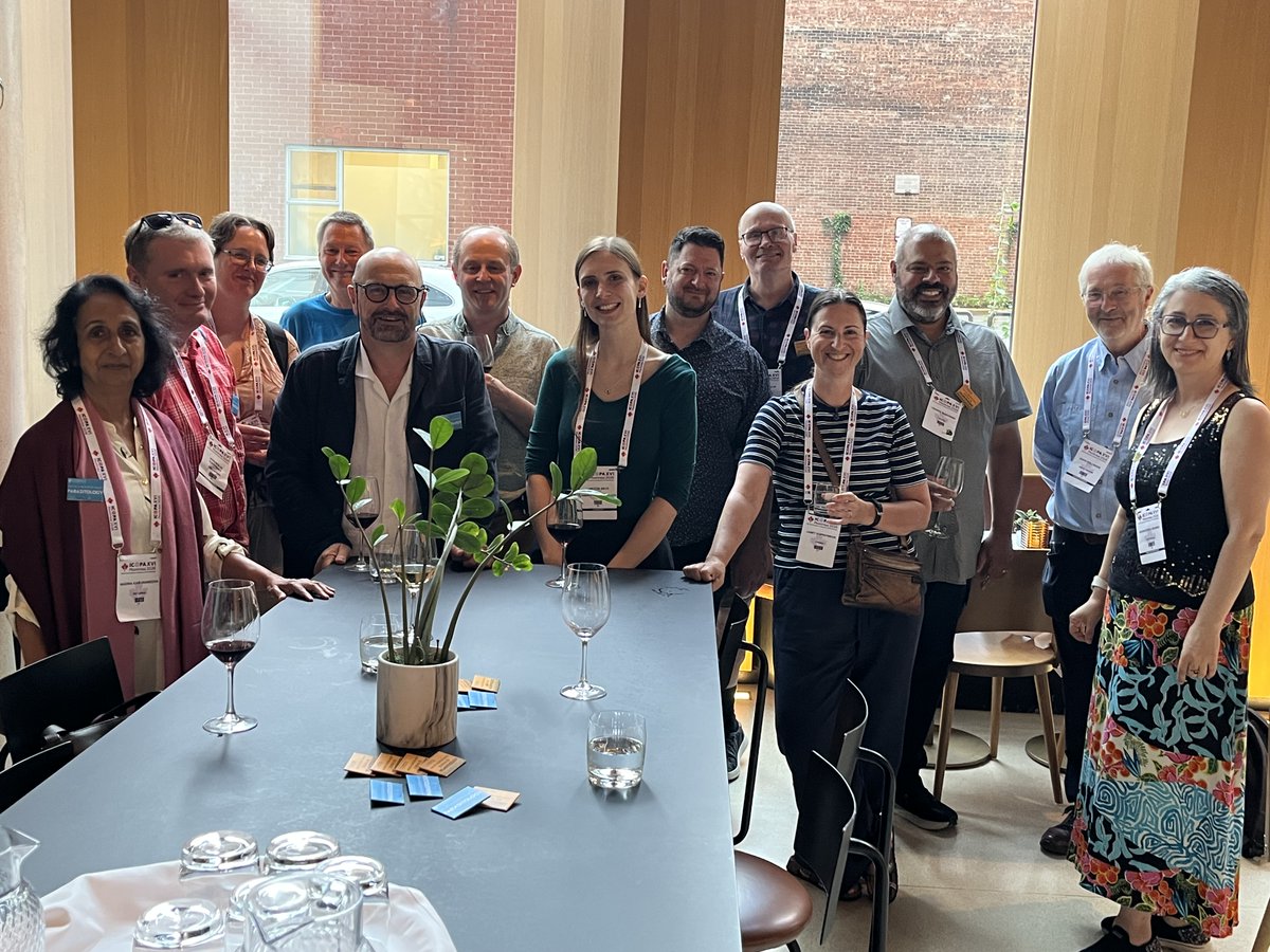 JnlParasitology's tweet photo. 🥂 Great evening at #ICOPA2026! 

We hosted a drinks reception for the editorial teams of Parasitology and the Journal of Helminthology. Wonderful to connect with our editors. 

Great to see so many familiar faces in one room. 📸👇 https://t.co/PpKSvV6CP3