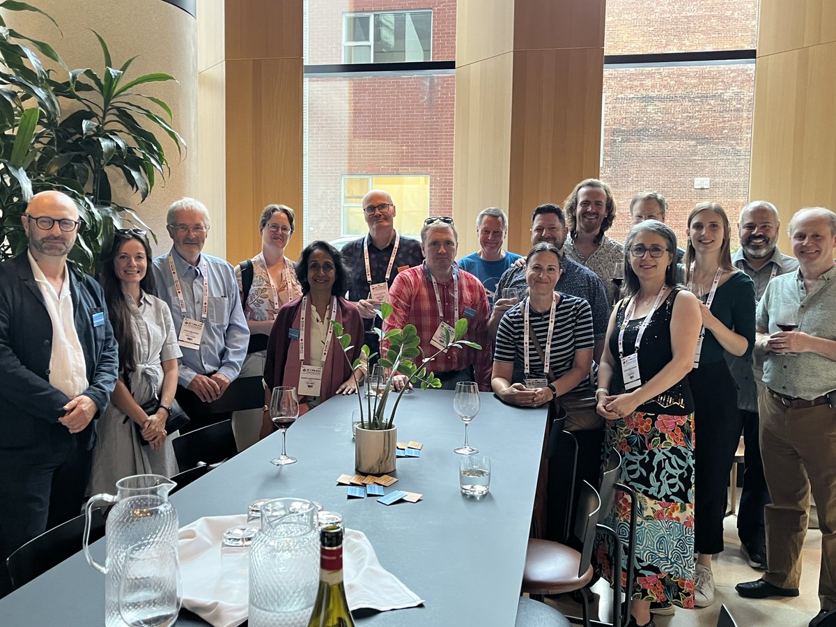 JnlParasitology's tweet photo. 🥂 Great evening at #ICOPA2026! 

We hosted a drinks reception for the editorial teams of Parasitology and the Journal of Helminthology. Wonderful to connect with our editors. 

Great to see so many familiar faces in one room. 📸👇 https://t.co/PpKSvV6CP3