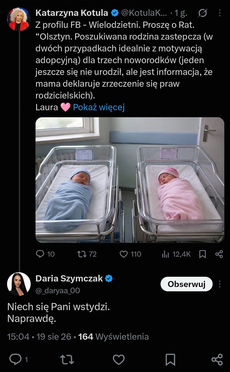 Niespodzianka_'s tweet photo. Szukanie rodziny zastępczej to powód do wstydu. Nie dogodzisz prawicy... https://t.co/N9wcJUYbNZ