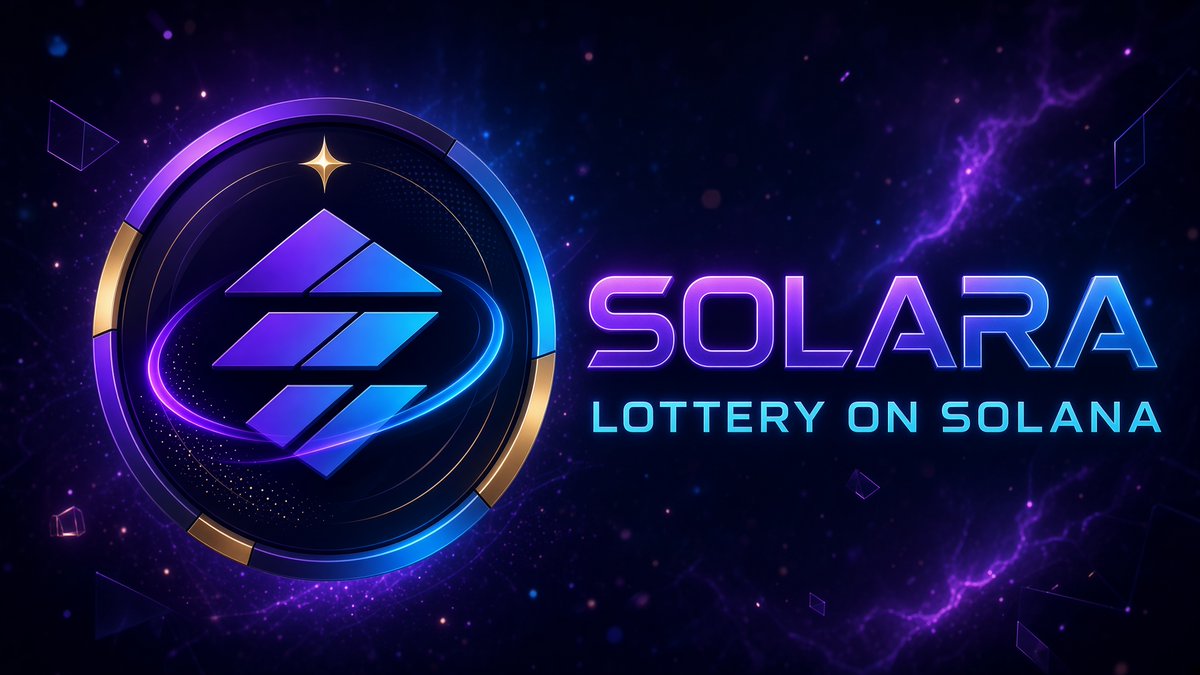 SolaraLottery's tweet photo. @SolanaHub_ The best network to launch our lottery app on https://t.co/UbdJNc0exP