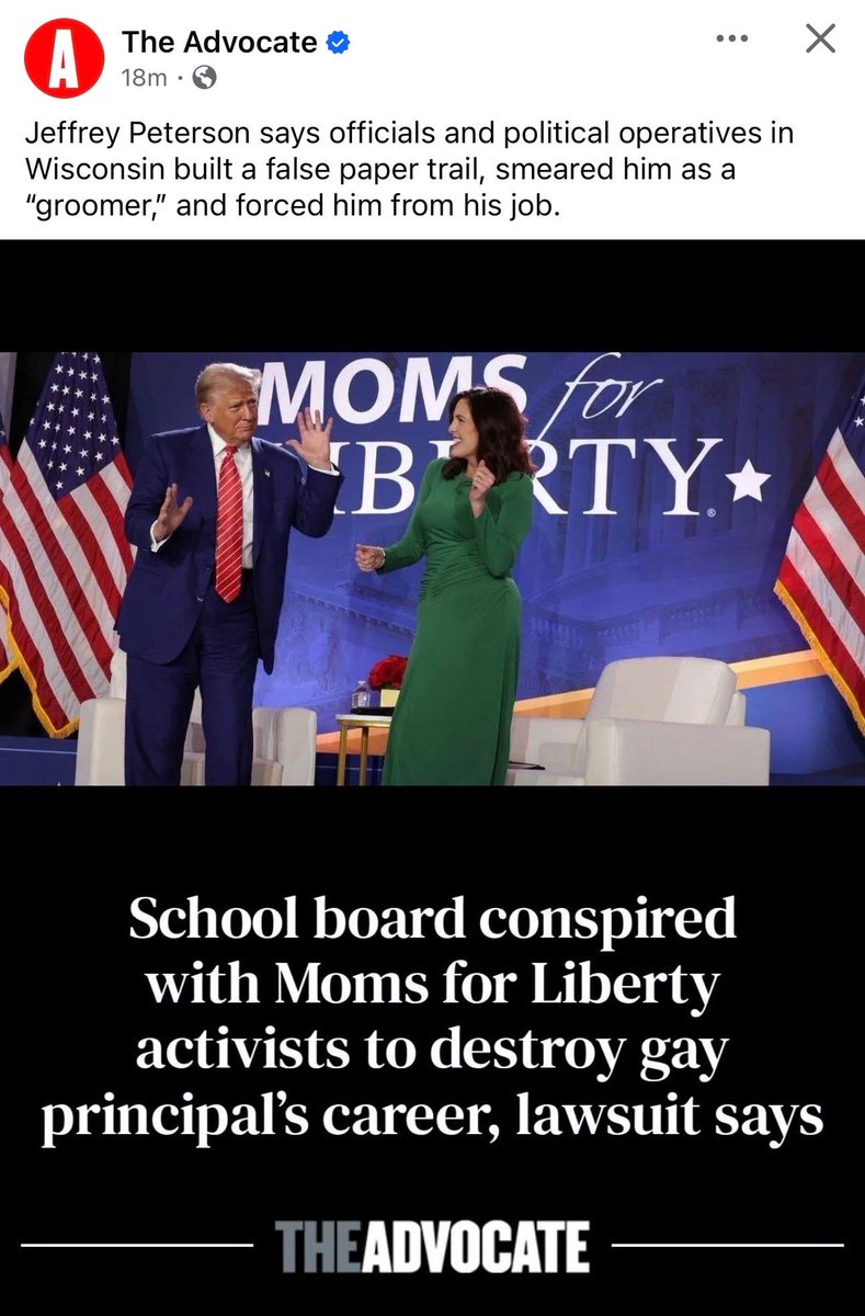 EveryLibrary's tweet photo. They use the same playbook for going after librarians.

Remember, for them, it’s all just a fundraising grift. 

They don’t care if they destroy Americans’ lives or livelihood and they’ll come after you next.

Read more - https://t.co/rmrDYW0ccB https://t.co/EBD2eWmLWn