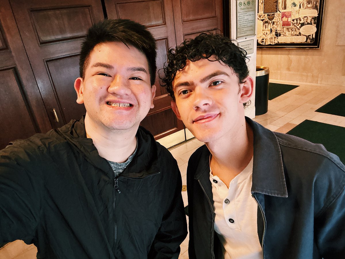 dailyjlocke's tweet photo. joe locke and tobie donovan with a fan in new york city - may 2026 (📸: iamjohnmarkyap on instagram) https://t.co/ytuHHhVzIs