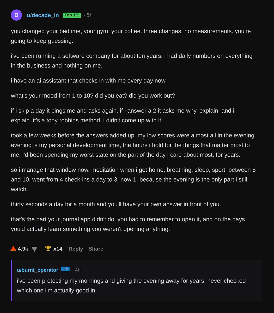 lior_pozin's tweet photo. Someone on Reddit just LEAKED the exact step-by-step process for finding what's draining you every day: https://t.co/hc2bP30rYt