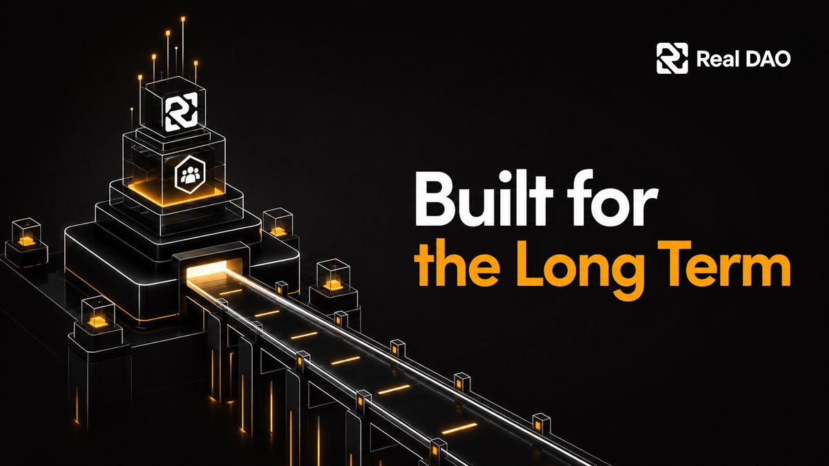 RealDAO_Global's tweet photo. Real DAO was never built for a short cycle.

It was built for a longer game.

A DAO needs more than attention.
It needs a value source.
It needs contributors.
It needs a system that can keep running.

New Sandwich becomes the first protocol engine behind this vision.

Real DAO is coming.

#RealDAO #DAO #OnChainValue