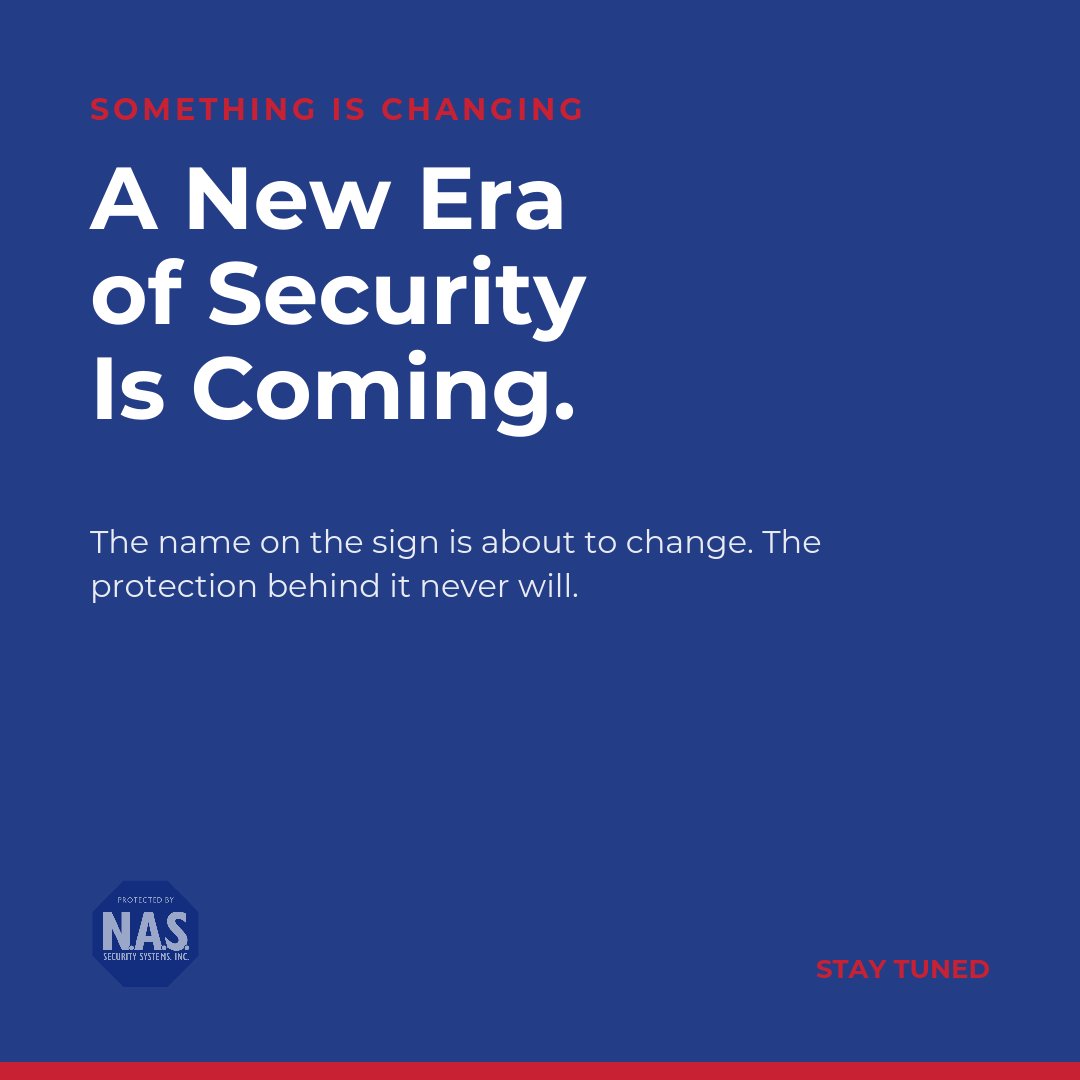 Elite_secgroup's tweet photo. Something is changing at N.A.S. Security Systems. The name on the sign is about to be updated. The protection, the people, and the promise behind it are staying exactly the same. Stay tuned for the announcement. https://t.co/sMvLNdd3q2