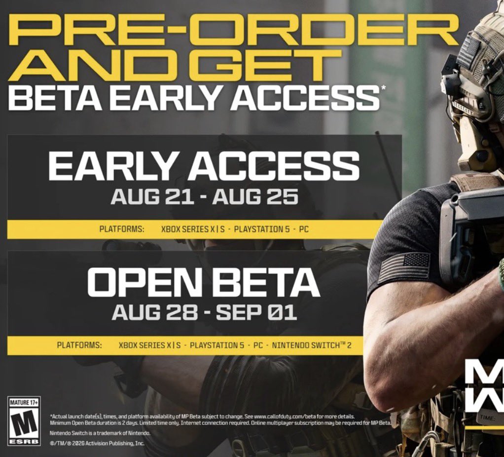 idriix_'s tweet photo. 🚨 J’ai 15 codes BETA pour MW4, soyez prêts !!!

Si tu veux tenter d’en gagner à rien de plus simple !!! 

✅ Follow @idriix_. 
💬 mets un commentaire sous ce poste. 

Chaque gagnant a plusieurs moments de la journée aujourd’hui, et demain, je répondrai à leurs commentaires pour leur annoncer qu’ils ont gagné !!!

#BETAMW4 #MODERNWARFARE4 #CALLOFDUTY