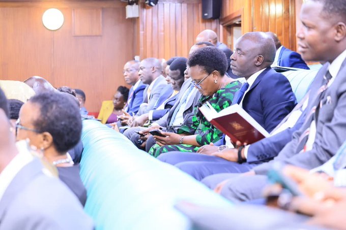 ashaba_mariam2's tweet photo. The State of the Nation Address delivered by President @KagutaMuseveni  on 4 June 2026 continues to guide our national agenda.
Today Parliament is debating the motion moved by the Prime Minister to express gratitude for the clear Government policy direction.
We remain united ♥️ https://t.co/CAM6VfAcAt