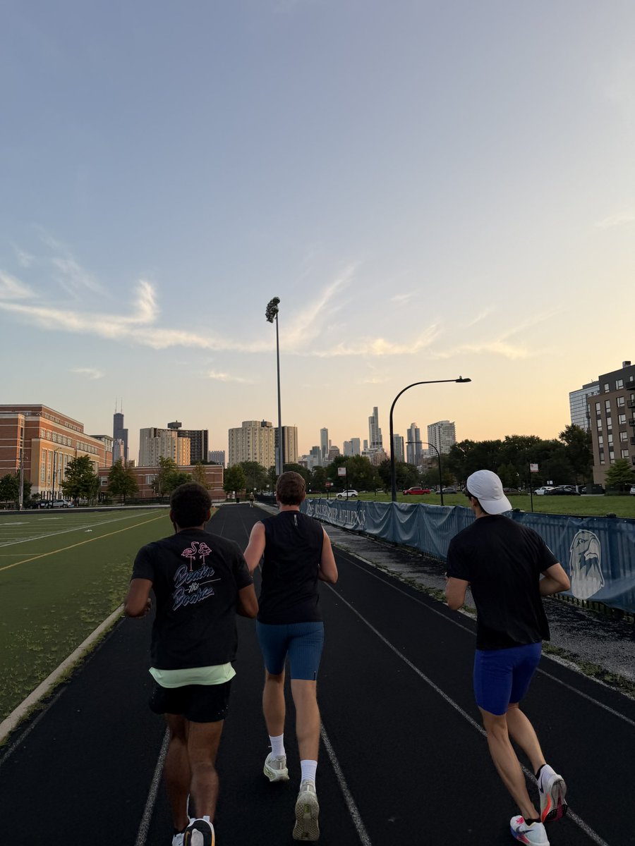 Vorbsss's tweet photo. Rocked my @BeatinTheBookie tee on the warmup of this mornings 6am track workout 🌴 7 weeks till Chicago Marathon let’s go! https://t.co/RpF0jdJlFl