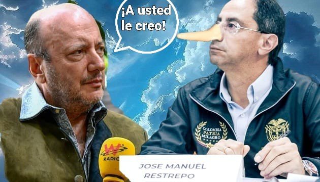 Eclides3's tweet photo. Julio Sánchez Cristo sigue siendo el mismo arrodillado y arrastrado a los retrogadas fascistas.
Diciendole al mitómano Restrepo: "A la única persona que le creo es a usted señor Vicepresidente, usted siempre dice la verdad"
Todo por la plata, verdad Julito. https://t.co/fnQiluoftu