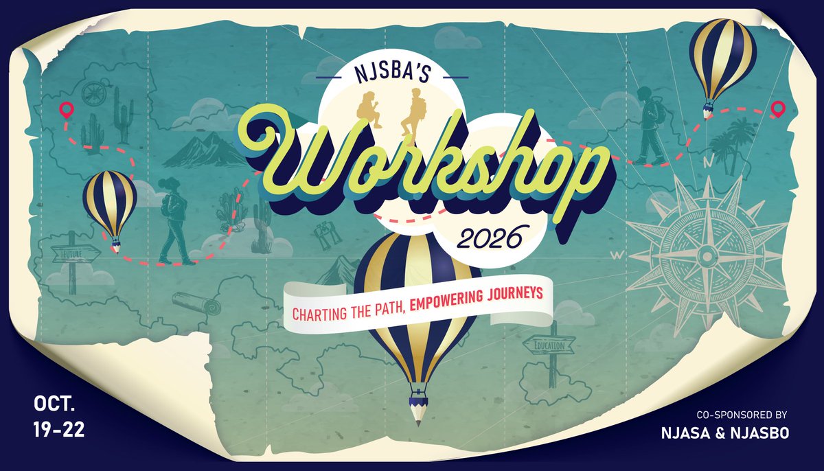 njsba's tweet photo. 📢NJSBA's 2026 Workshop Agenda is Live!

Begin planning your Workshop 2026 experience by reviewing the agenda!🗓️

Sessions are still being added each day, so check back to continue building your schedule!

https://t.co/U9NH8p2Hrv

@drpurnell https://t.co/w4hs0KgHc2