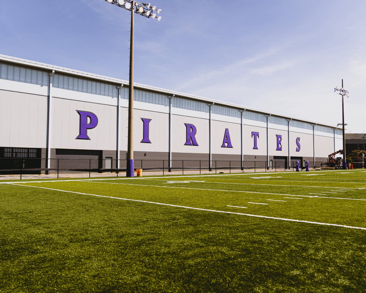 ECUPiratesFB's tweet photo. Newest addition to the Isley Indoor Performance Center 🏴‍☠️ https://t.co/FBaoi6oCGz