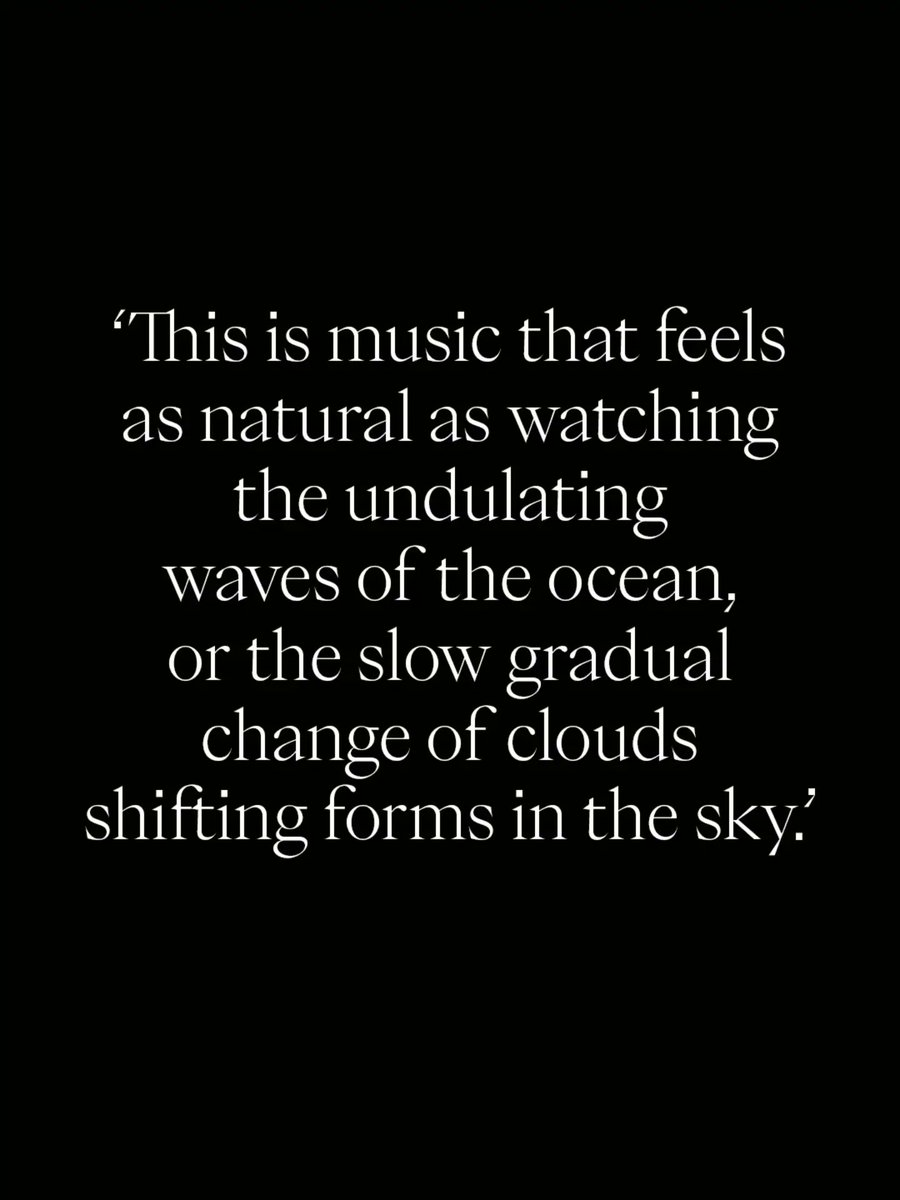 LoRecordings's tweet photo. Warp Records' @kellymoran on Susumu Yokota:

"This is music that feels as natural as watching the undulating waves of the ocean, or the slow gradual change of clouds shifting forms in the sky."

#SusumuYokota https://t.co/WE8SbMIDpW