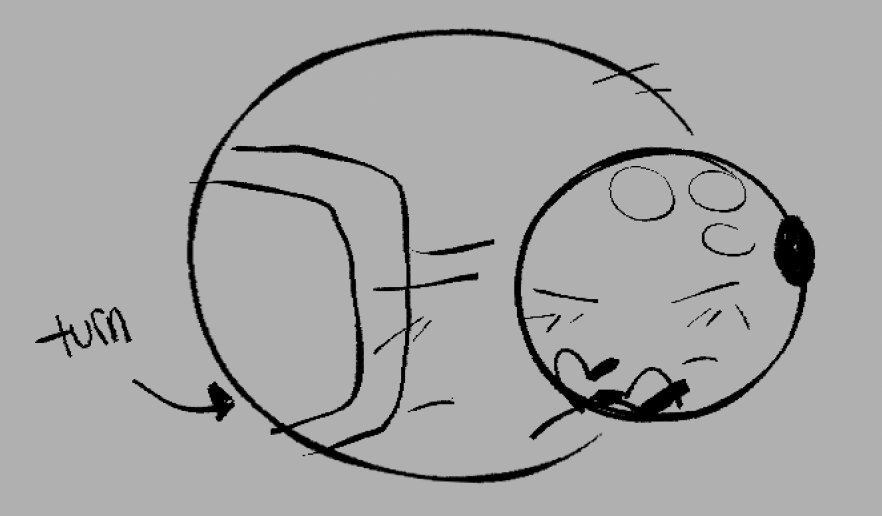 folderpet's tweet photo. This was based off of a dream I had a couple nights ago where I found them snuggling in a basket while asleep. https://t.co/8DXIdrBY9O