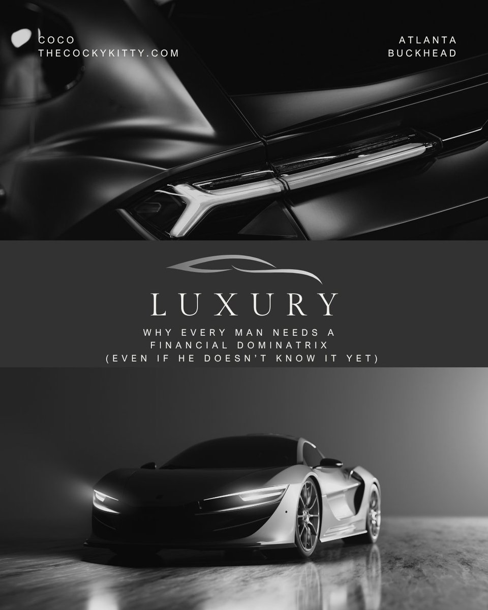 TheCockyKitty81's tweet photo. You buy the cars. You close the deals. But you’re starving for the one thing money can’t buy: the exquisite relief of handing it all over to a woman who knows exactly what to do with it. 💸😈

Read why you need this: [Link in bio]
#Findom #FinancialDomination #CashMeet #Goddess https://t.co/LCErLil0XB