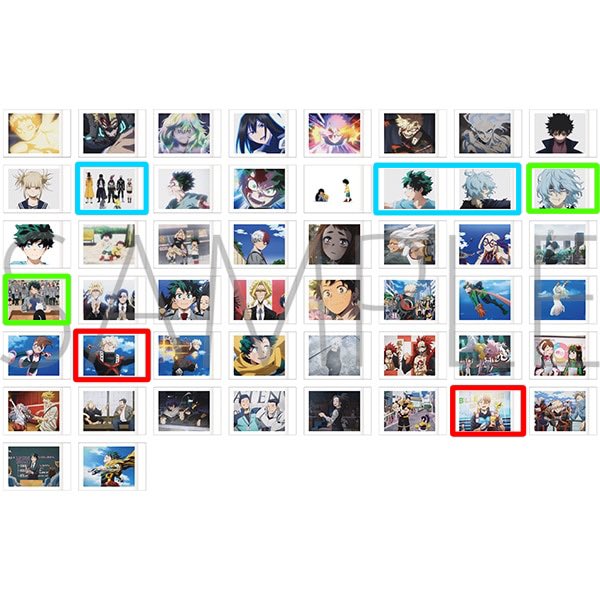 cake_2ya's tweet photo. 《 交換 》 僕のヒーローアカデミア
ぱしゃこれ FINAL SEASON

【譲】 1枚目
爆豪 緑谷 飯田 オールマイト 相澤 梅雨 お茶子 切島 八百万 AFO
※被ったので推しも含みます

【求】 2枚目
☆赤>>緑>水色(枠内セット)
爆豪 轟焦凍 死柄木

☆1枚目上段,緑谷は赤>>緑枠との交換のみ

郵送◎ 手渡し◎ https://t.co/qiABhVi9eG