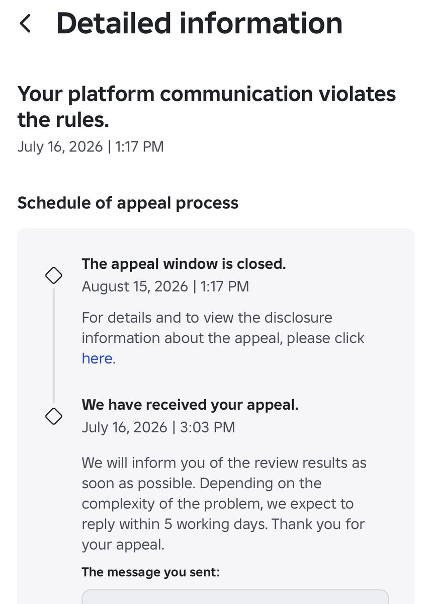gezi11277's tweet photo. Day35  My 9 year account permanent banned.
I never had any chat violations, And got a permanent ban without any warning.

No reply and closed my appeal window.
I only chat with my trusted contacts.

pls roblox do something @Roblox 

user: are_56

#robloxsupport  #robloxhelp https://t.co/qBZM5aYn9h