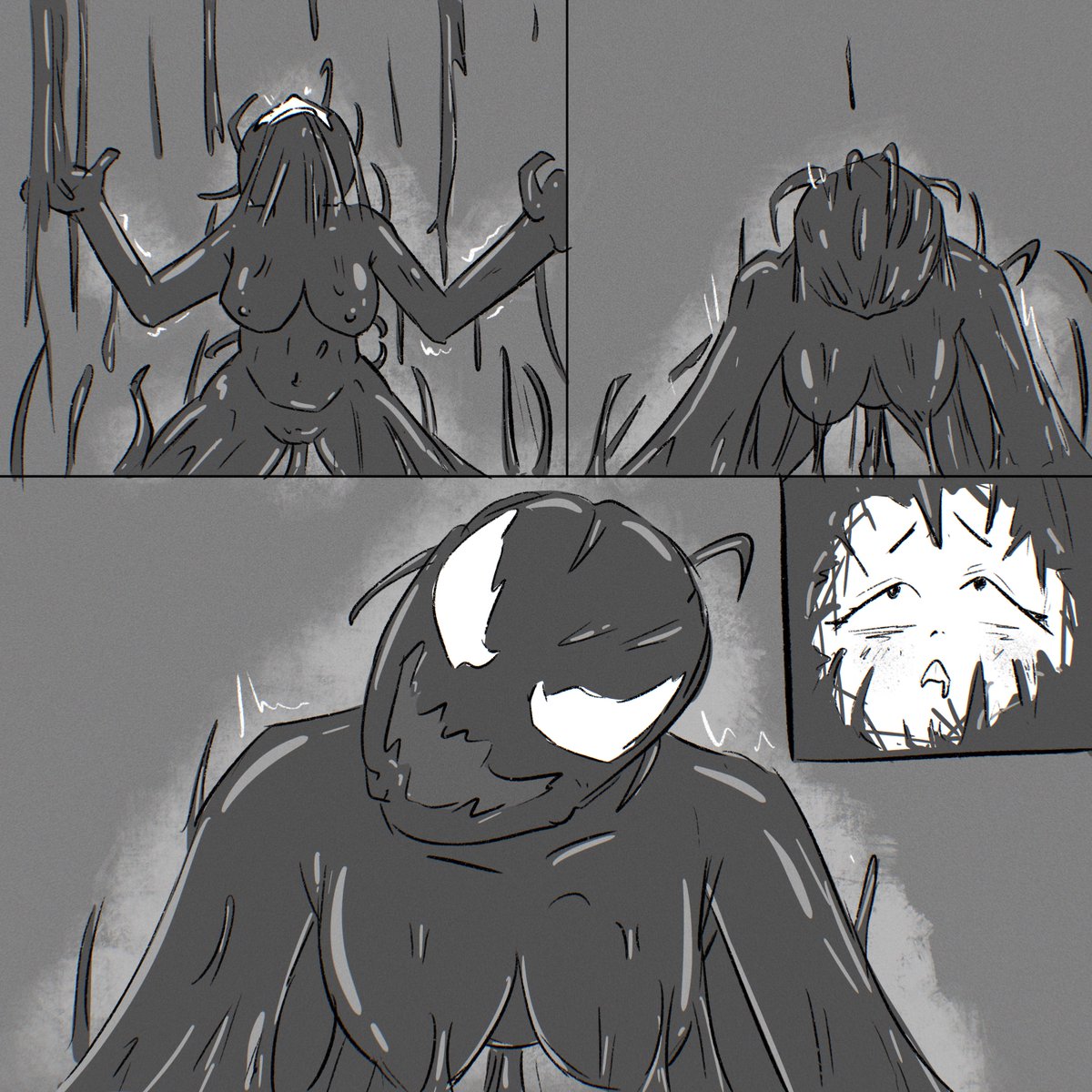 cevenArt's tweet photo. Aaaaand we’re done, hope u guys like it

#venom #symbiote #velma #corruption #livingclothes #tentacles #takeover https://t.co/7BuWRrpn3q