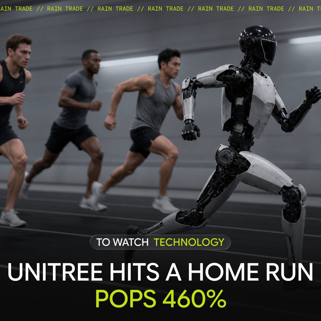 rain__trade's tweet photo. Unitree's Shanghai IPO closes 460% up.

The deal raised about $905 million after retail demand ran more than 8,000 times the shares on offer, a market record. DeepSeek was among the backers.

How long do OpenAI and Anthropic keep waiting to list? https://t.co/FstijmUNvv