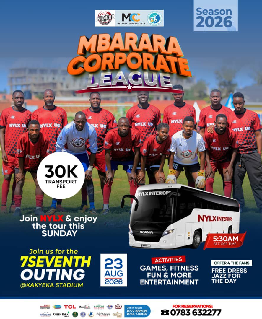 KasigaziPeter's tweet photo. *Our partners from Kasese are ready for Sunday*💪💪

#TeamNylxInteriors&amp;ArtisticDesigns 
#7thOuting 
#MbraCorpClubLeague2026 https://t.co/BUZKBAS5jr